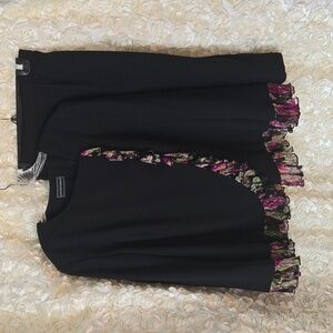 Elegant Asymmetrical Suit Size 16W